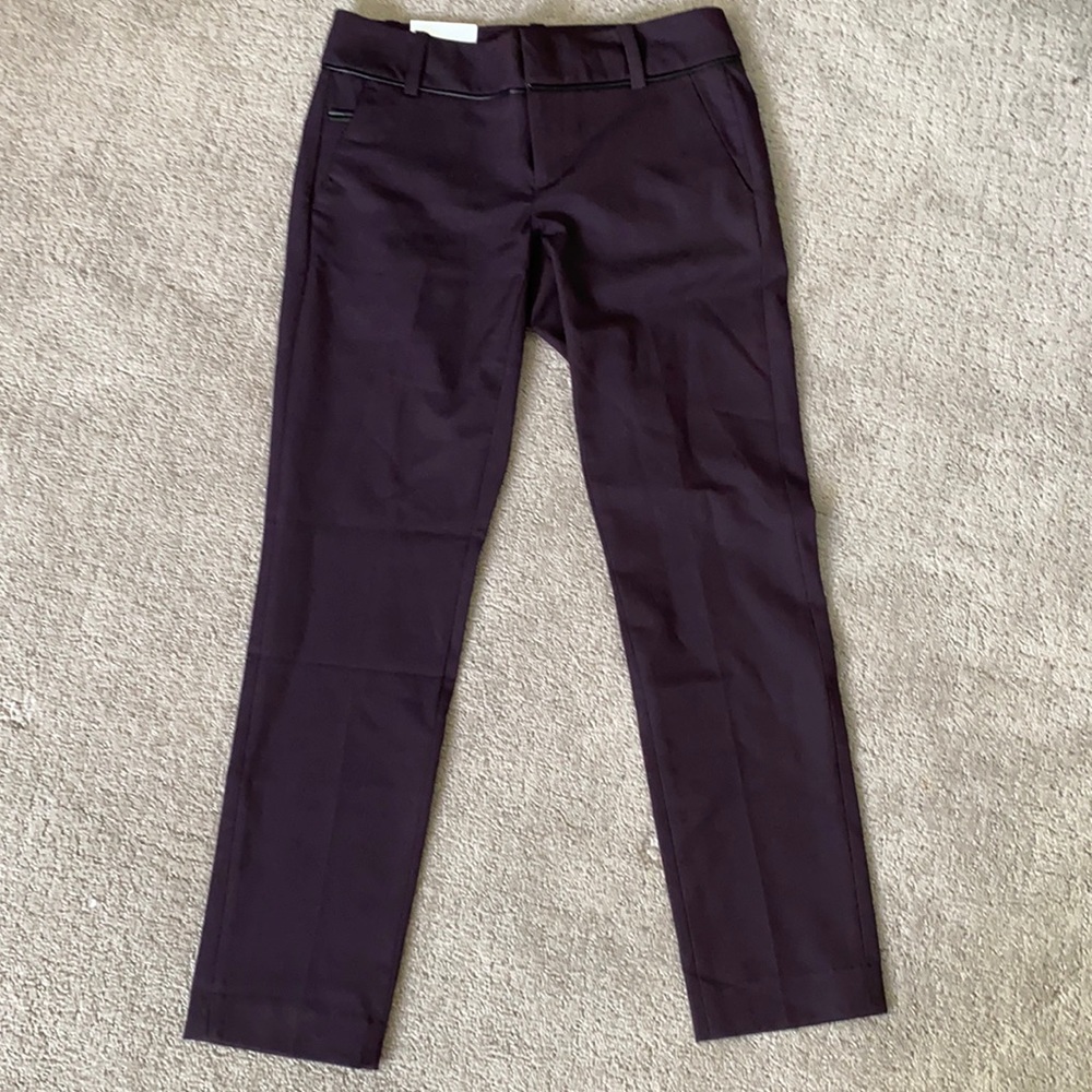 Plum Calvin Klein slacks